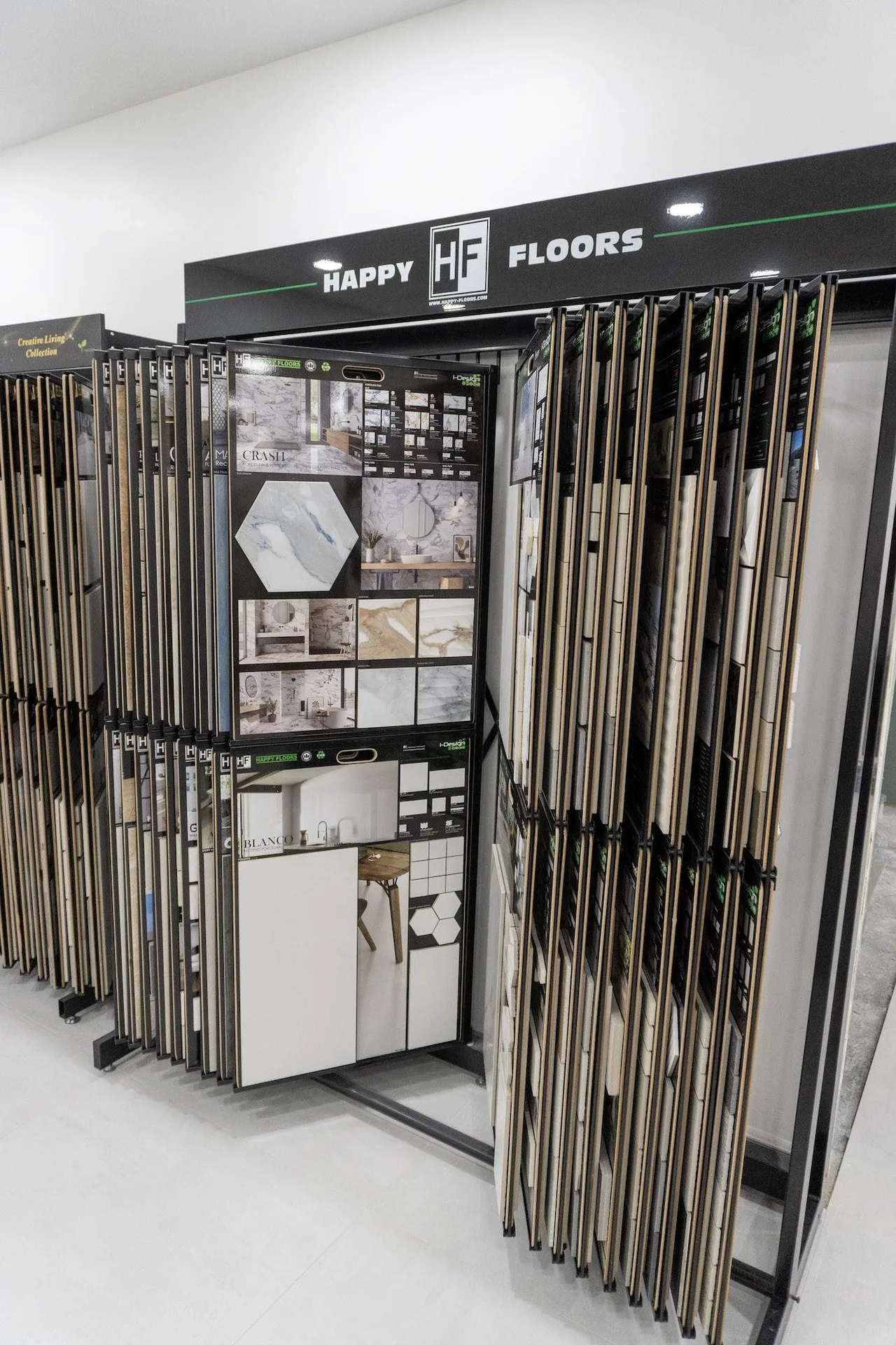 Happy Floors tile samples